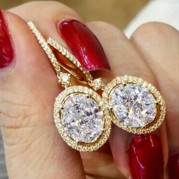 Jewelry - NEW 18k  Gold Plated Earrings